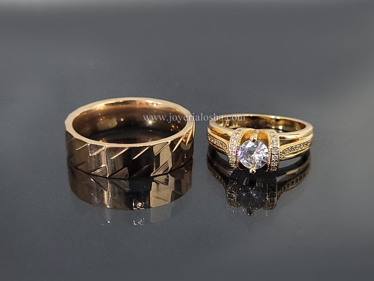 Anillos para parejas en Acero