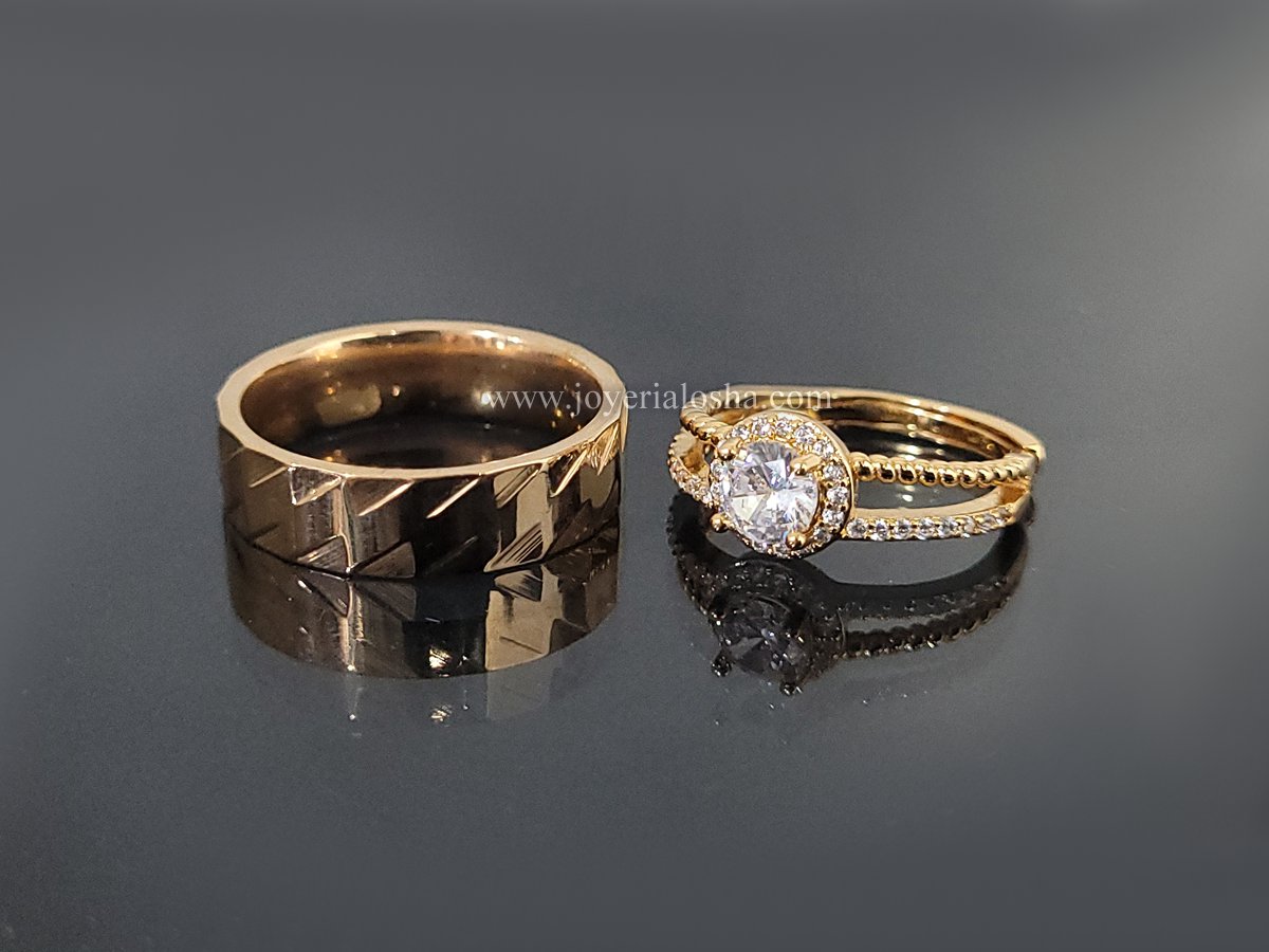 Anillos para parejas en Acero