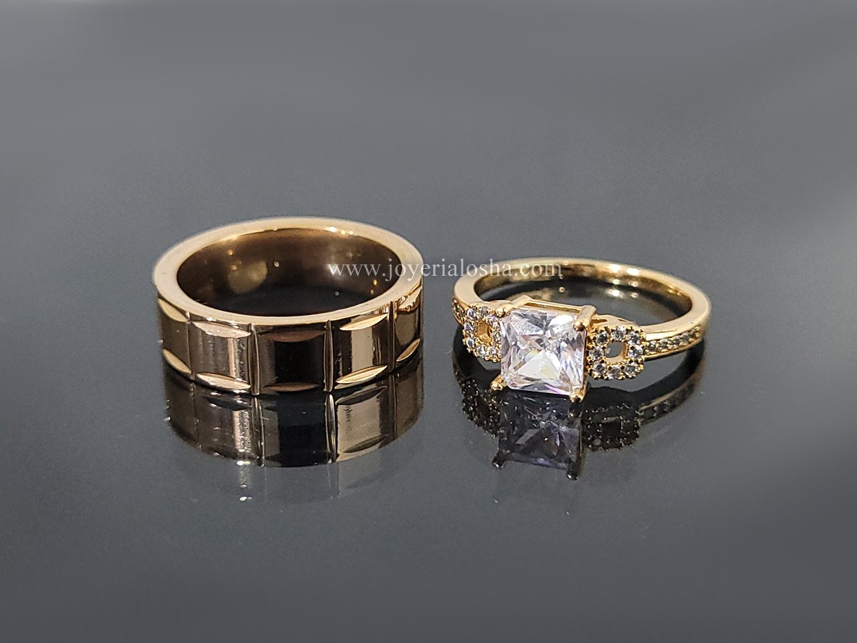 Anillos para parejas en Acero