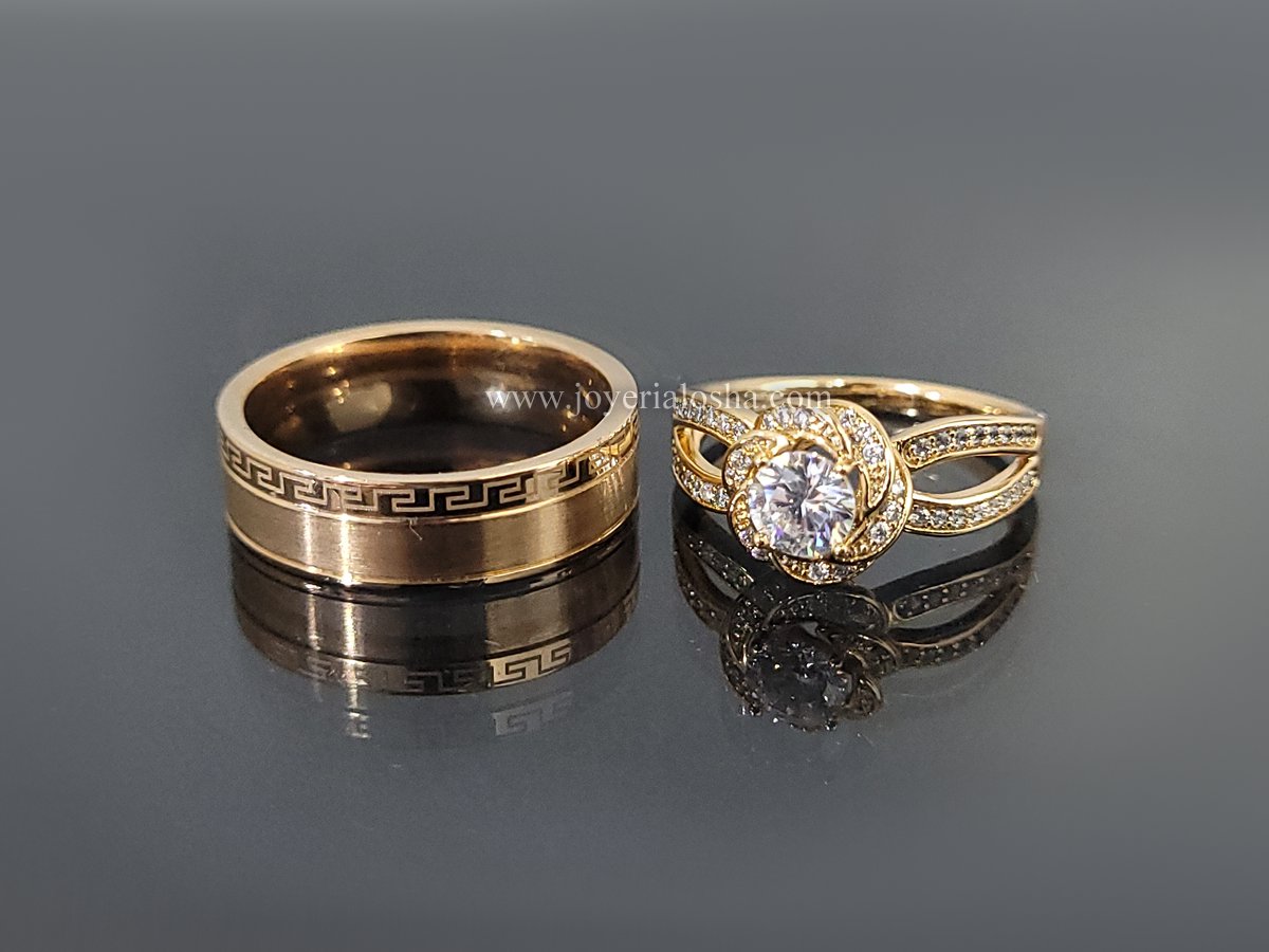 Anillos para parejas en Acero