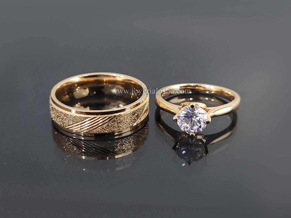 Anillos para parejas en Acero