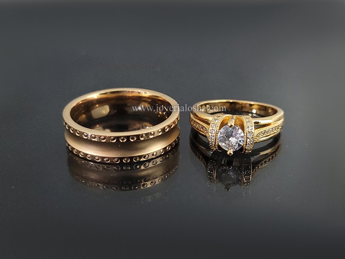 Anillos para parejas en Acero