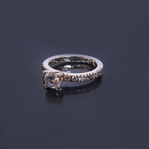 Anillo de Compromiso en Plata