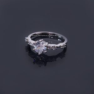 Anillo de Compromiso en Plata