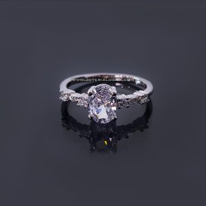 Anillo de Compromiso en Plata