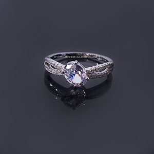 Anillo de Compromiso en Plata