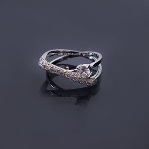 Anillo de Compromiso en Plata