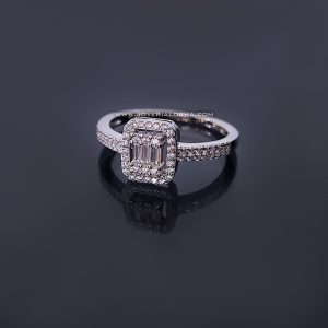 Anillo de Compromiso en Plata