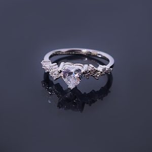 Anillo de Compromiso en Plata