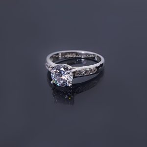 Anillo de Compromiso en Plata