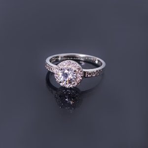 Anillo de Compromiso en Plata