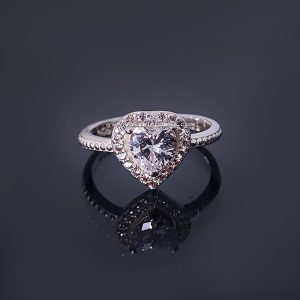 Anillo de Compromiso en Plata