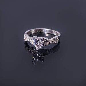 Anillo de Compromiso en Plata