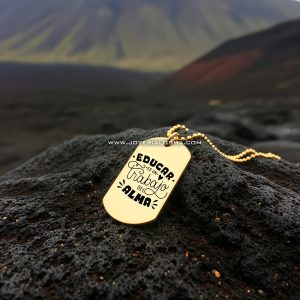 Collar con dedicatoria para Profesor