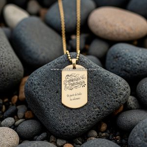 Collar con dedicatoria para Profesor