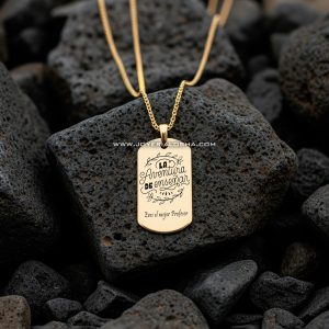 Collar con dedicatoria para Profesor