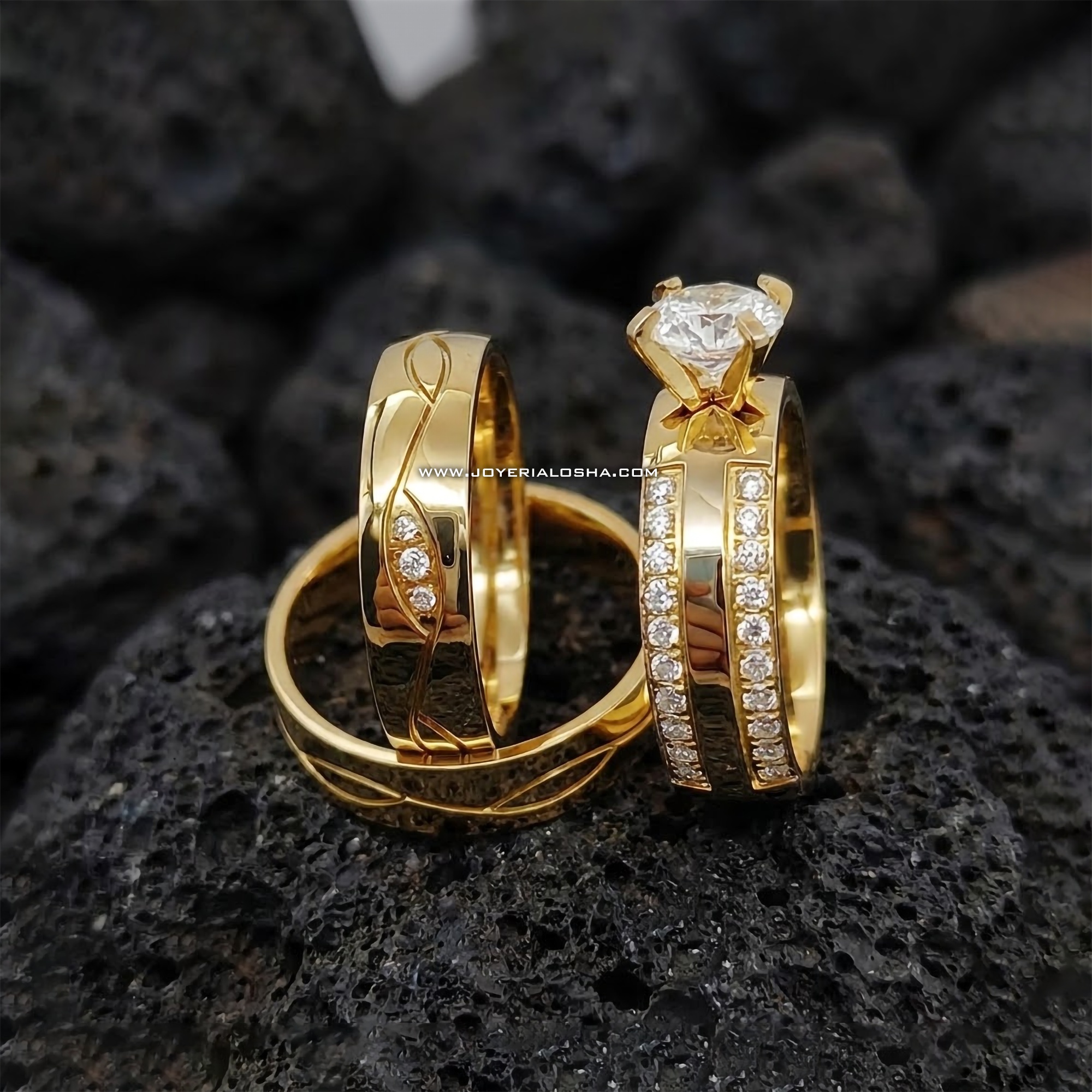 Trío Botanical Luxe 18k