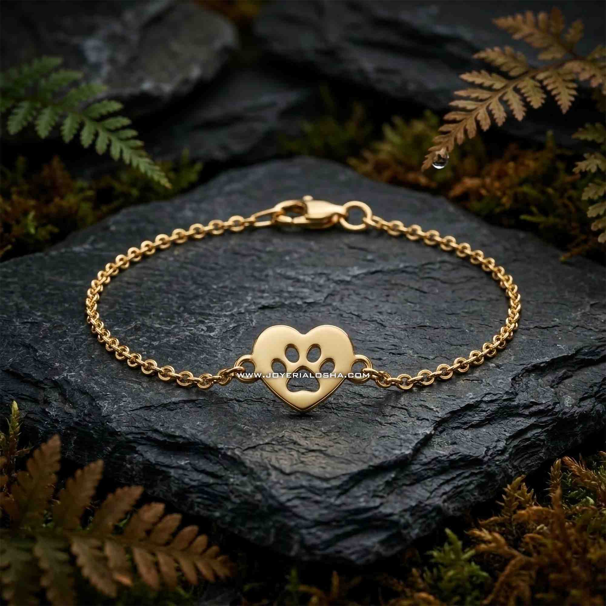 Pulsera Huella de Amor Oro 18k