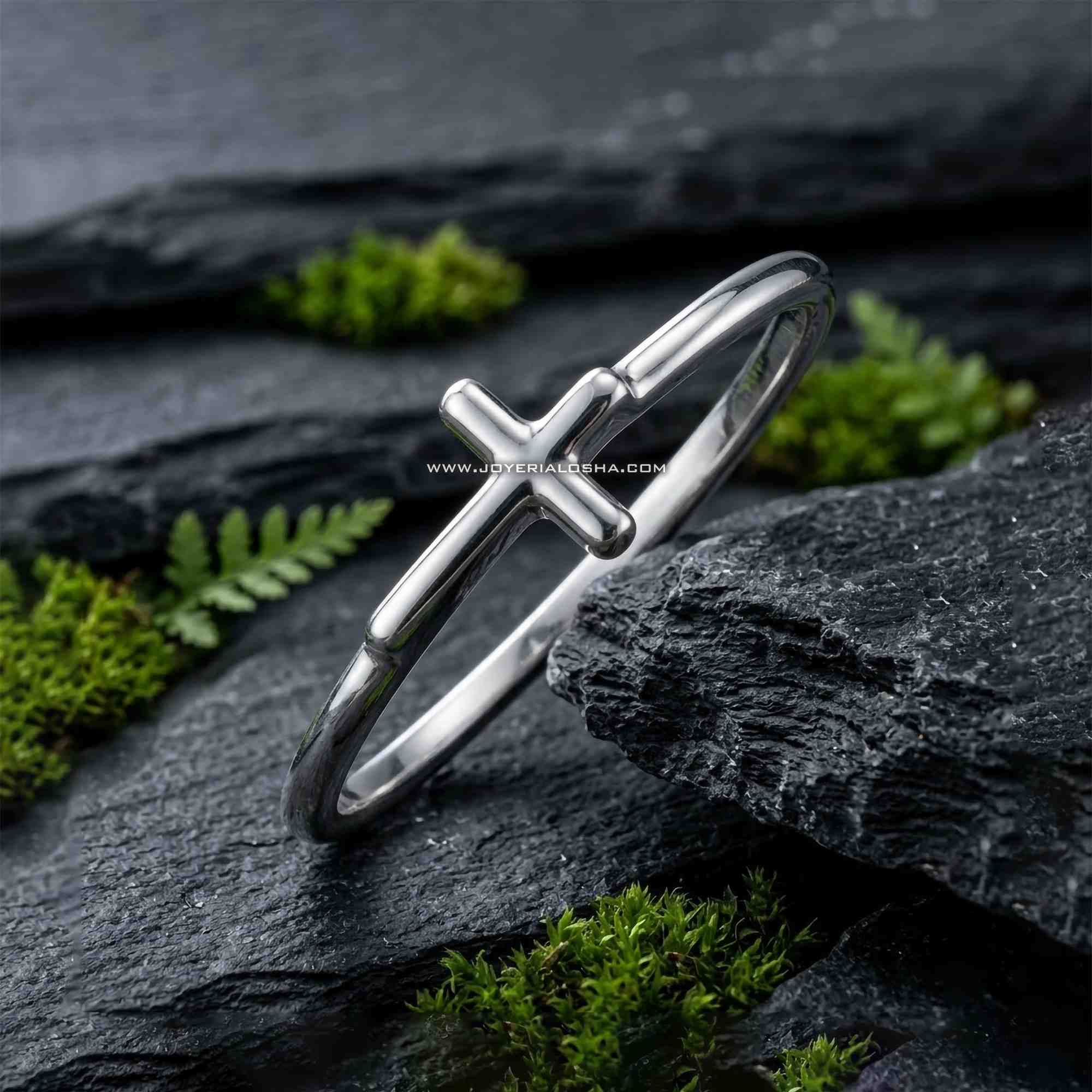 Anillo "Luz de Fe" en Plata Ley .925