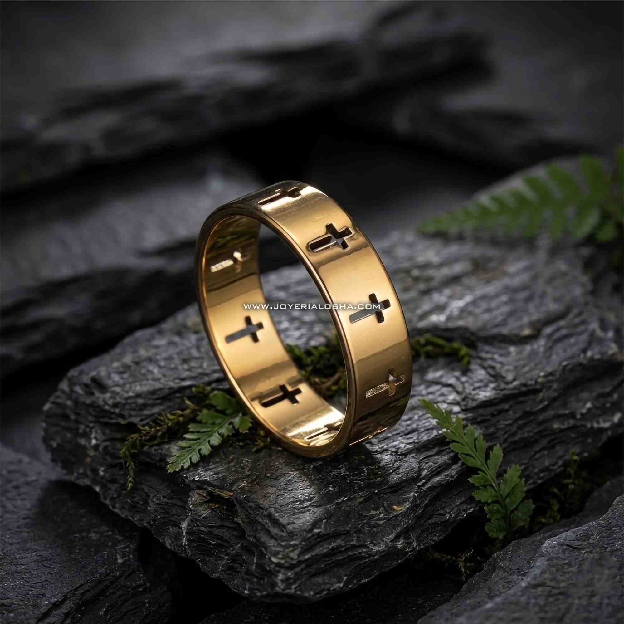 Anillo de Oro 18k 'Senda de Fe'