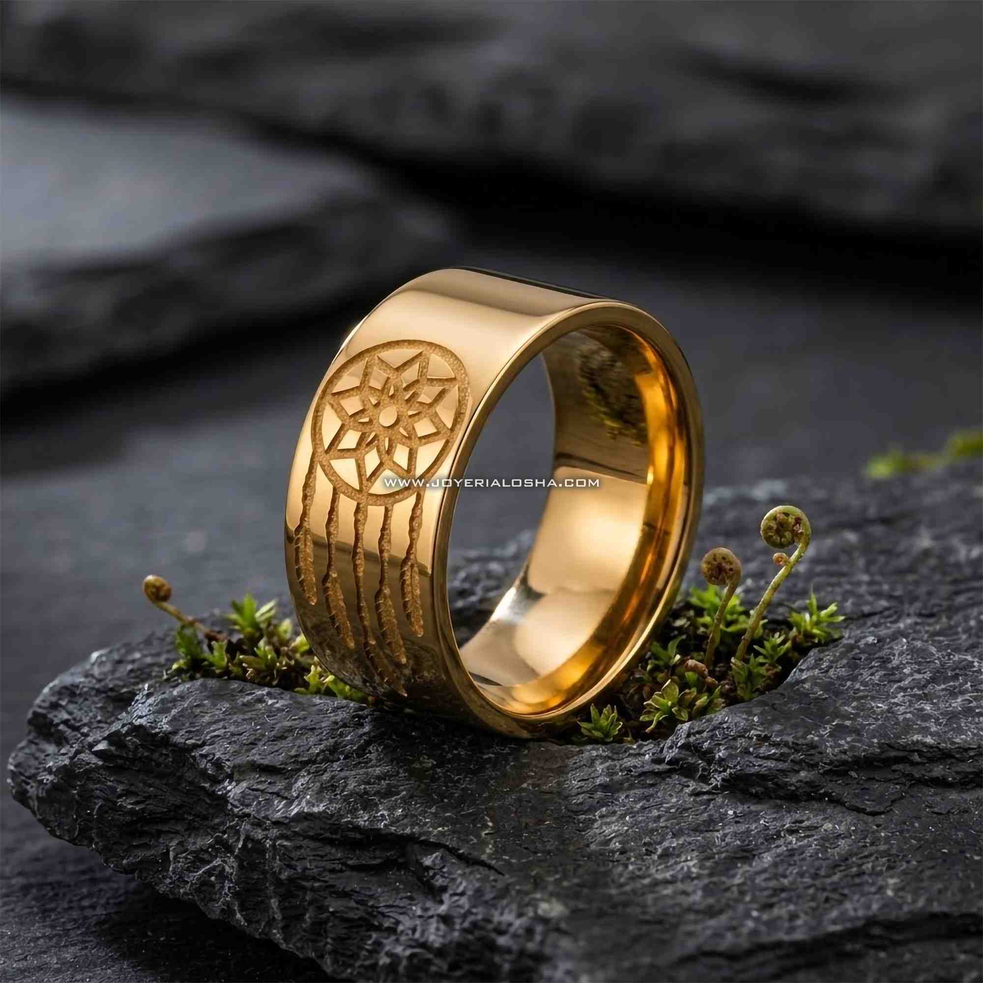 Aro de Oro 18k 'Guardián de Sueños'