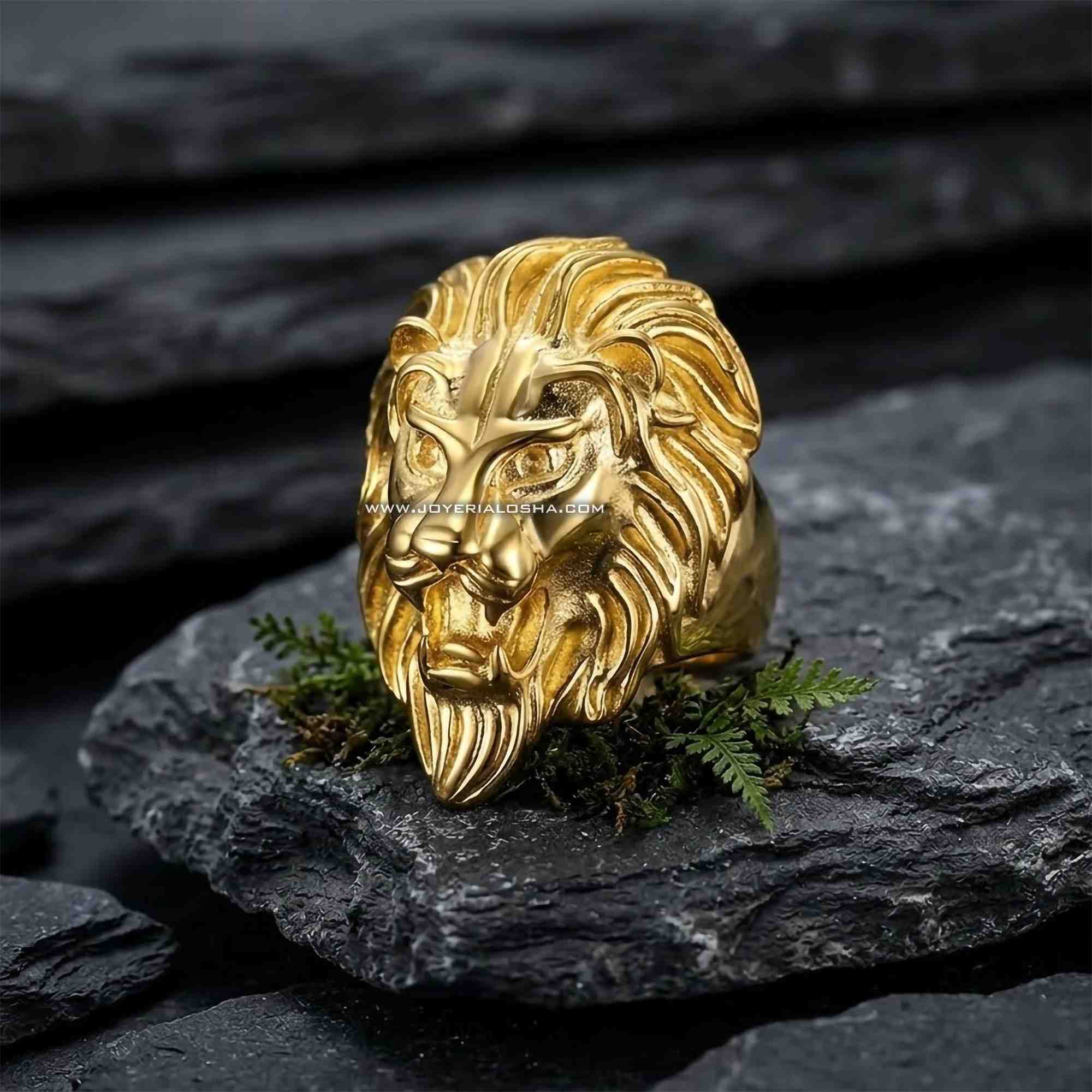 Sello de Oro 18k 'Rey León'