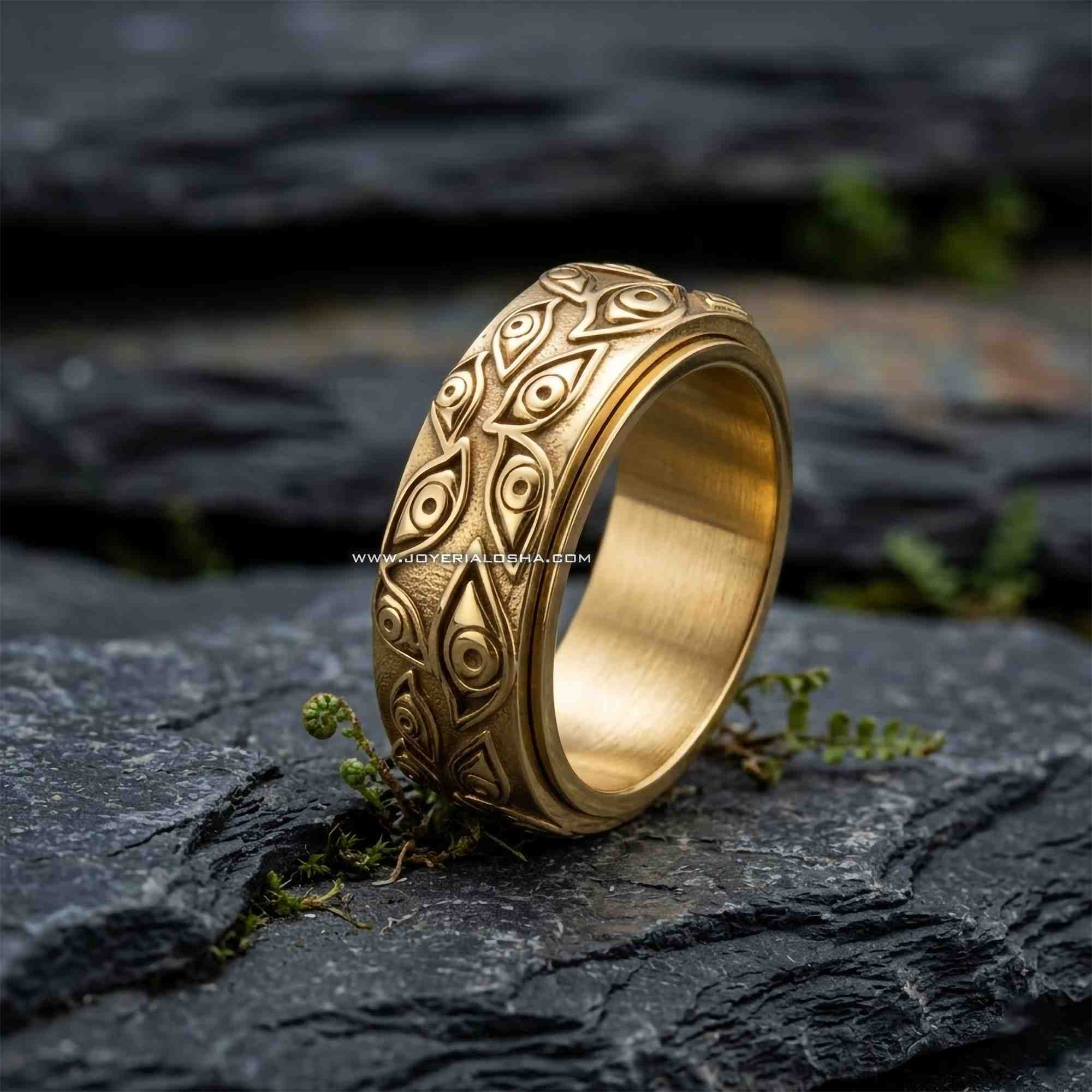 Aro de Oro 18k 'Ojo de Odín'